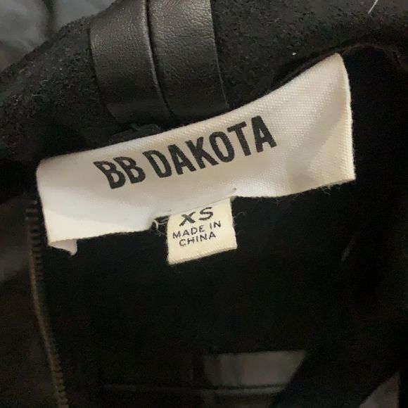 Bb Dakota Faux Leather Moto Jacket - Picture 3 of 4